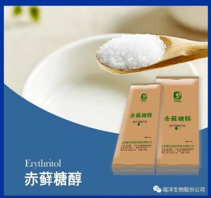 Sugar Free Crystal Erythritol Zero-Caloriezoetmiddel 30 Mesh Food Ingredients